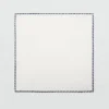 Fazzoletto da taschino ricamato 100% seta