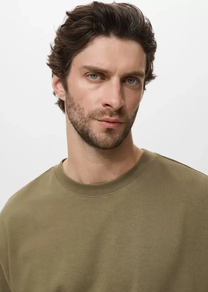 Felpa 100% cotone dalla vestibilità morbida