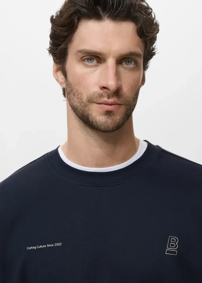 Felpa 100% cotone testo Felpa 100% cotone testo