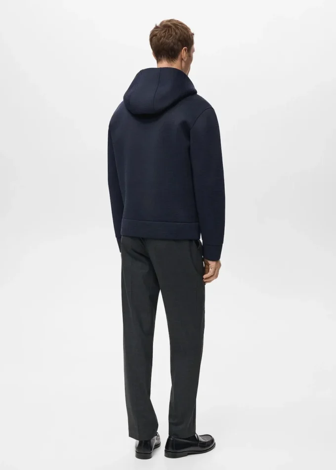 Felpa con cappuccio e zip Felpa con cappuccio e zip