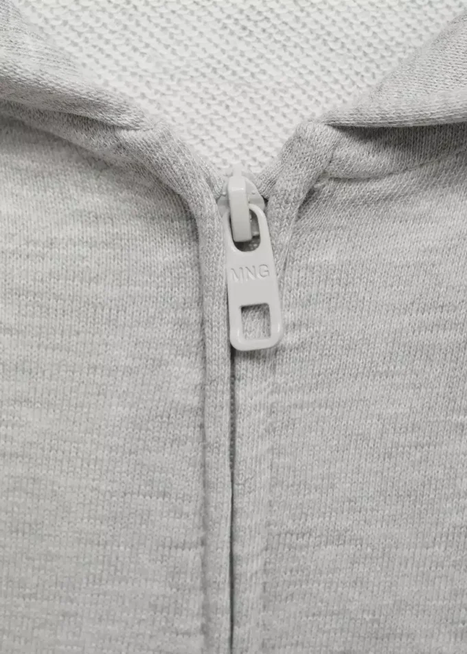 Felpa con cappuccio e zip Felpa con cappuccio e zip