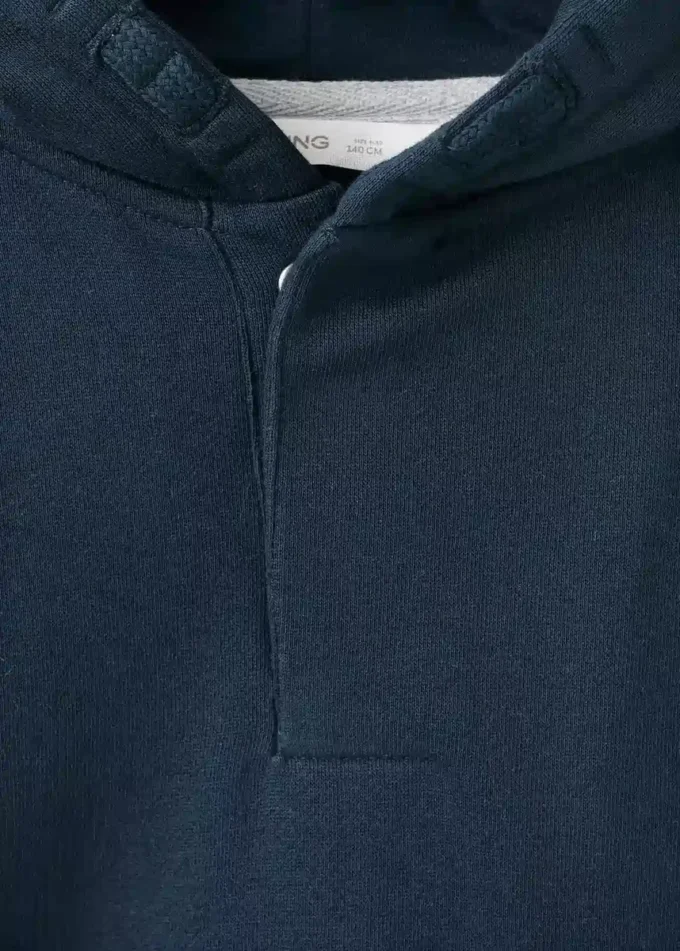 Felpa con cappuccio stampata Felpa con cappuccio stampata