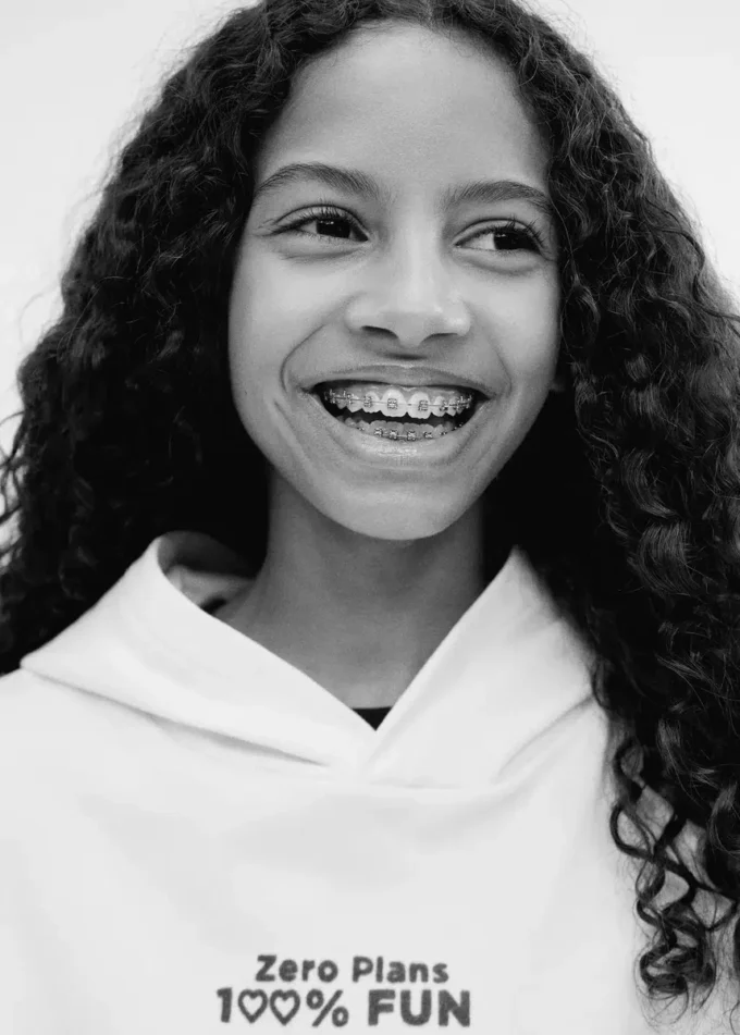 Felpa con cappuccio stampata Felpa con cappuccio stampata