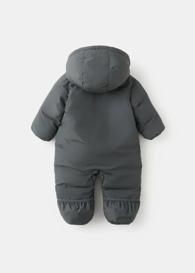 Felpa con cappuccio trapuntata con cappuccio in pelliccia Felpa con cappuccio trapuntata con cappuccio in pelliccia