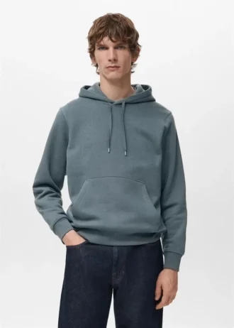 Felpa con cappuccio vestibilità regolare