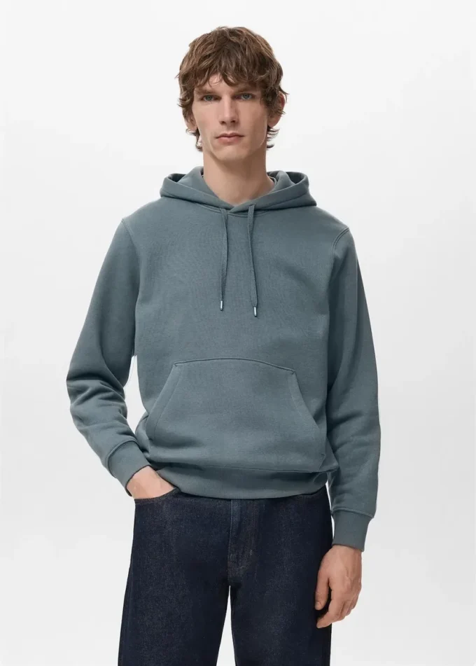 Felpa con cappuccio vestibilità regolare Felpa con cappuccio vestibilità regolare