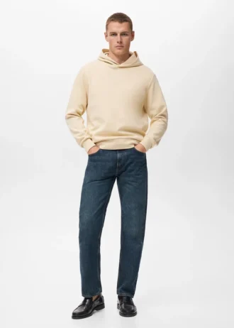 Felpa con cappuccio vestibilità regolare