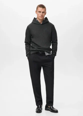 Felpa con cappuccio vestibilità regolare