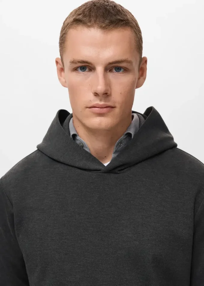 Felpa con cappuccio vestibilità regolare Felpa con cappuccio vestibilità regolare