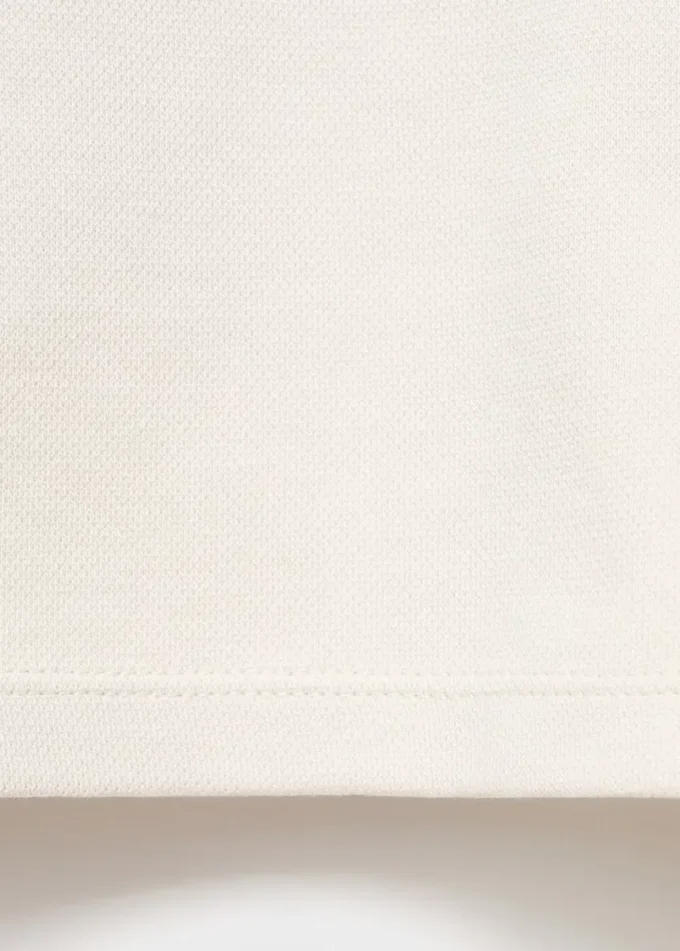 Felpa con collo a polo Felpa con collo a polo