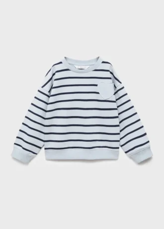 Felpa con cuore ricamato