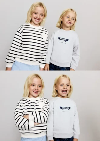 Felpa con cuore ricamato