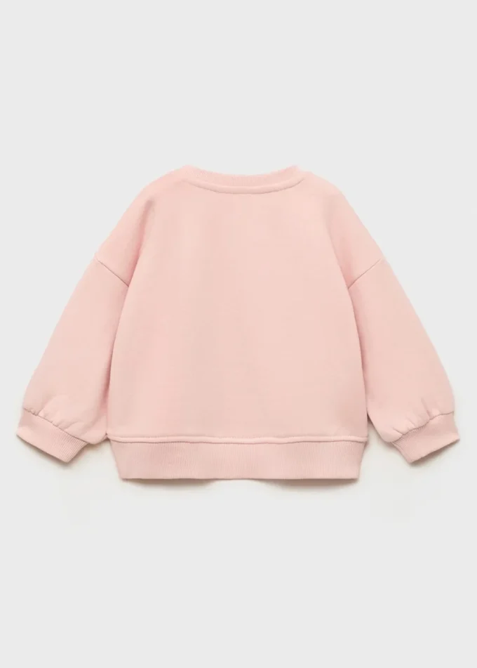 Felpa con stella ricamata Felpa con stella ricamata