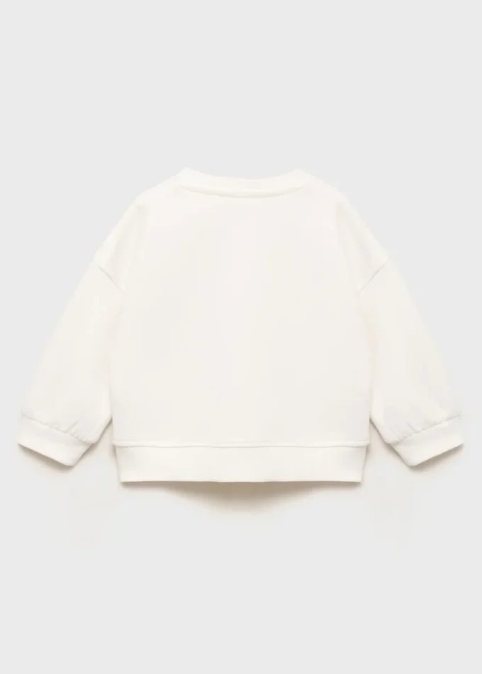 Felpa con stella ricamata Felpa con stella ricamata