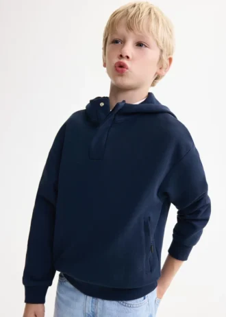 Felpa in cotone interlock