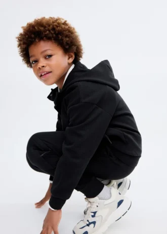 Felpa in cotone interlock