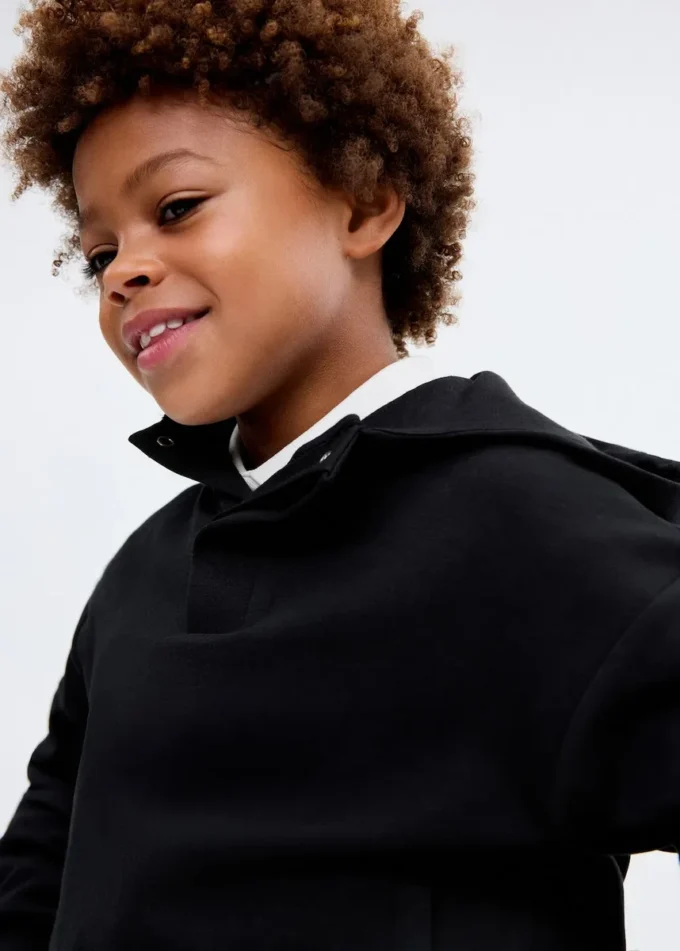 Felpa in cotone interlock Felpa in cotone interlock