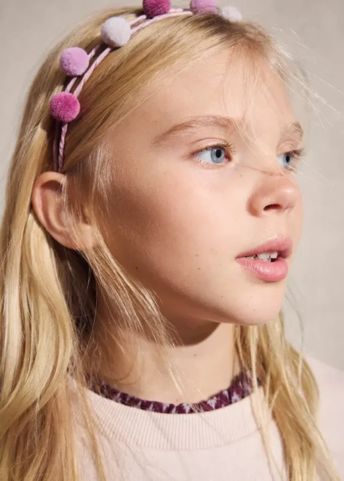 Felpa in cotone ricamata Felpa in cotone ricamata