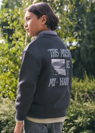 Felpa in cotone stampato Felpa in cotone stampato