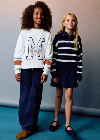 Felpa in cotone stampato