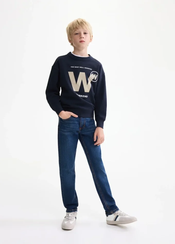 Felpa in cotone stampato Felpa in cotone stampato