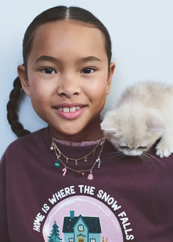 Felpa in cotone stampato Felpa in cotone stampato