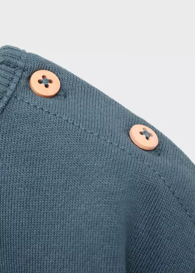 Felpa in cotone stampato