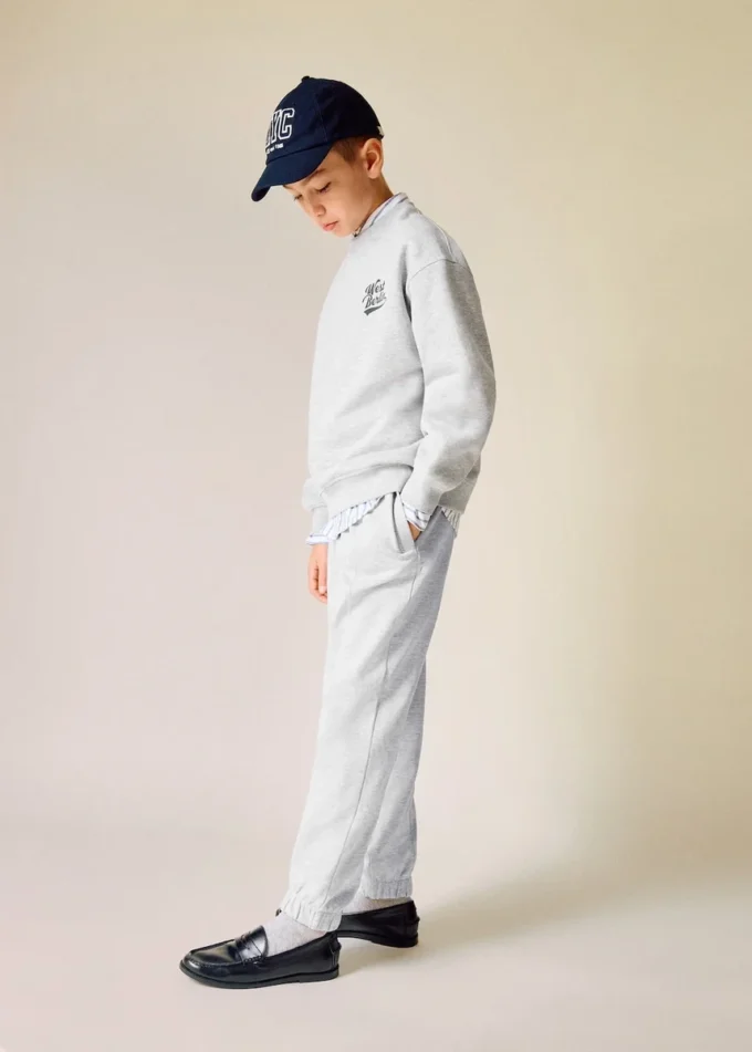 Felpa in cotone stampato Felpa in cotone stampato