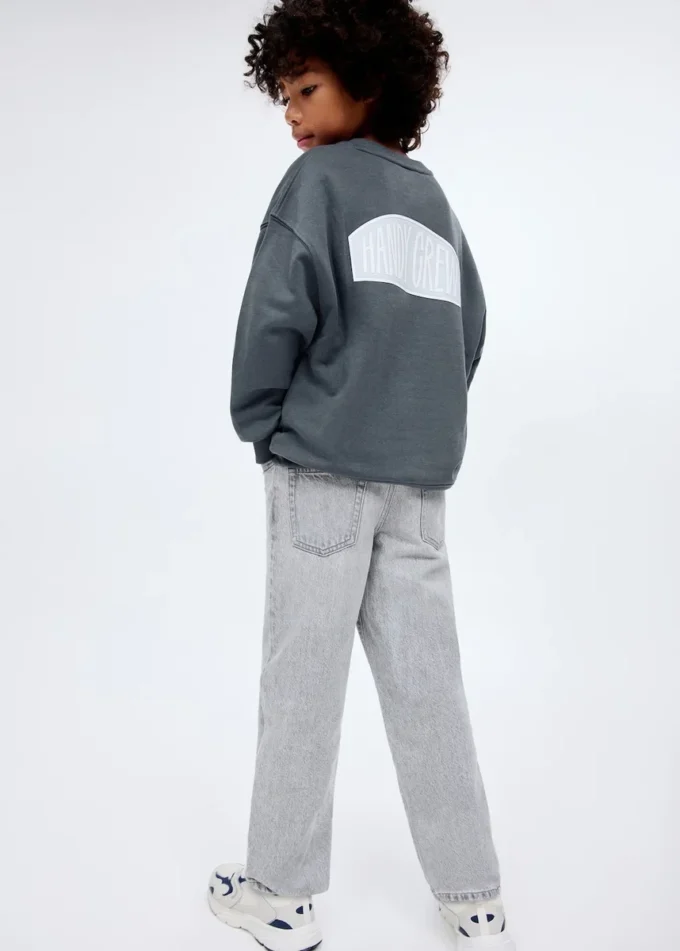 Felpa in cotone stampato Felpa in cotone stampato