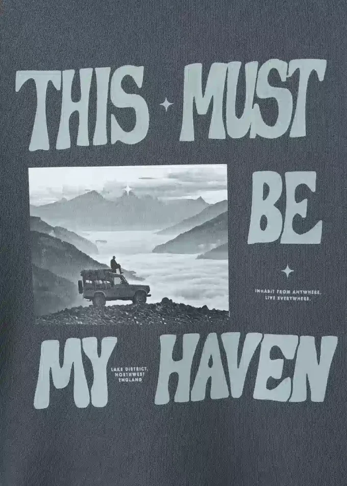 Felpa in cotone stampato Felpa in cotone stampato