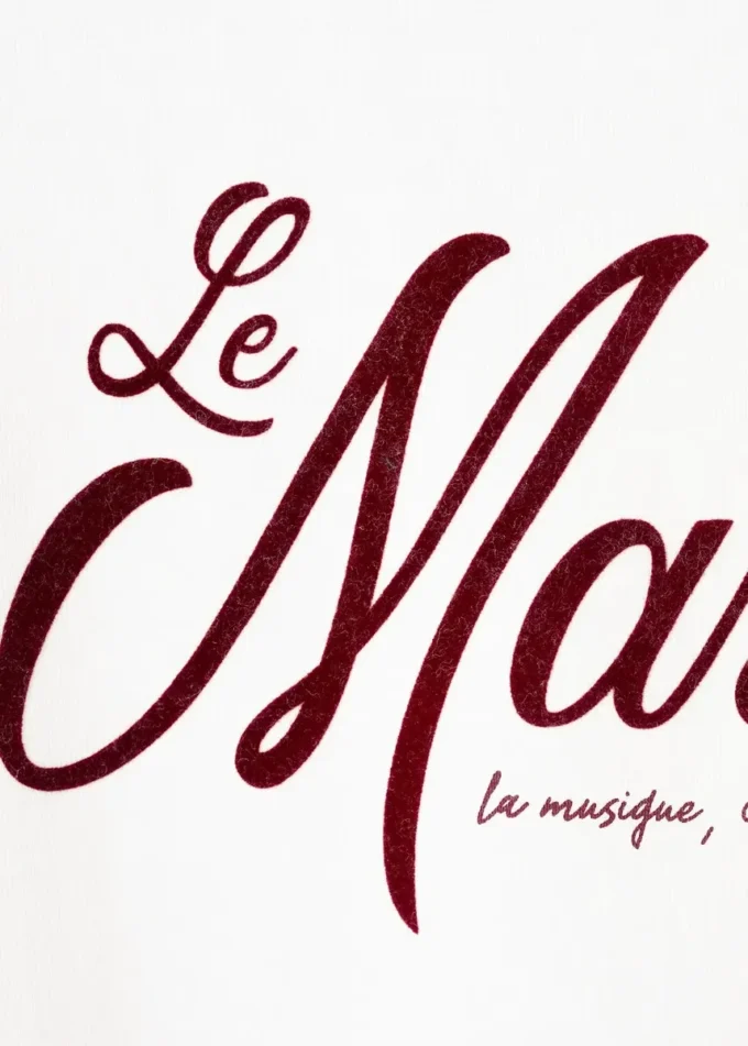 Felpa in cotone stampato Felpa in cotone stampato