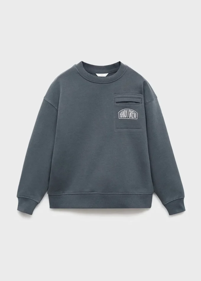 Felpa in cotone stampato Felpa in cotone stampato