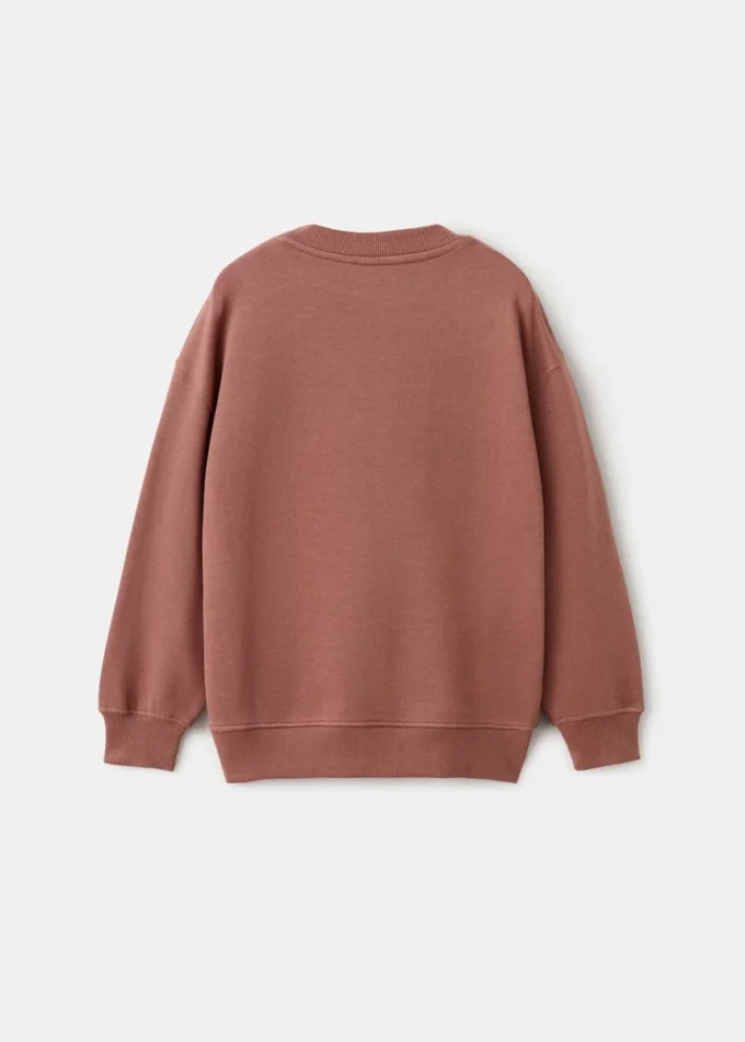 Felpa in cotone stampato Felpa in cotone stampato