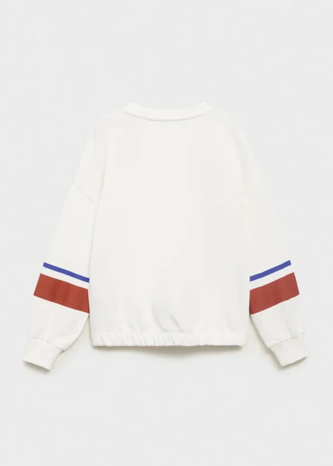 Felpa in cotone stampato Felpa in cotone stampato