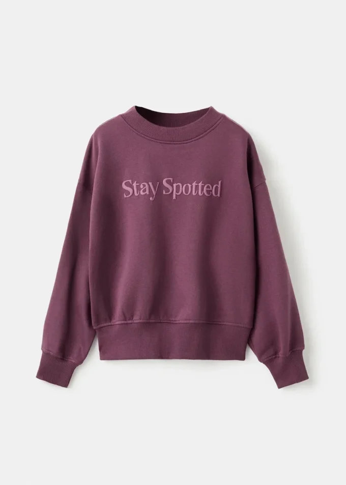 Felpa in cotone stampato Felpa in cotone stampato