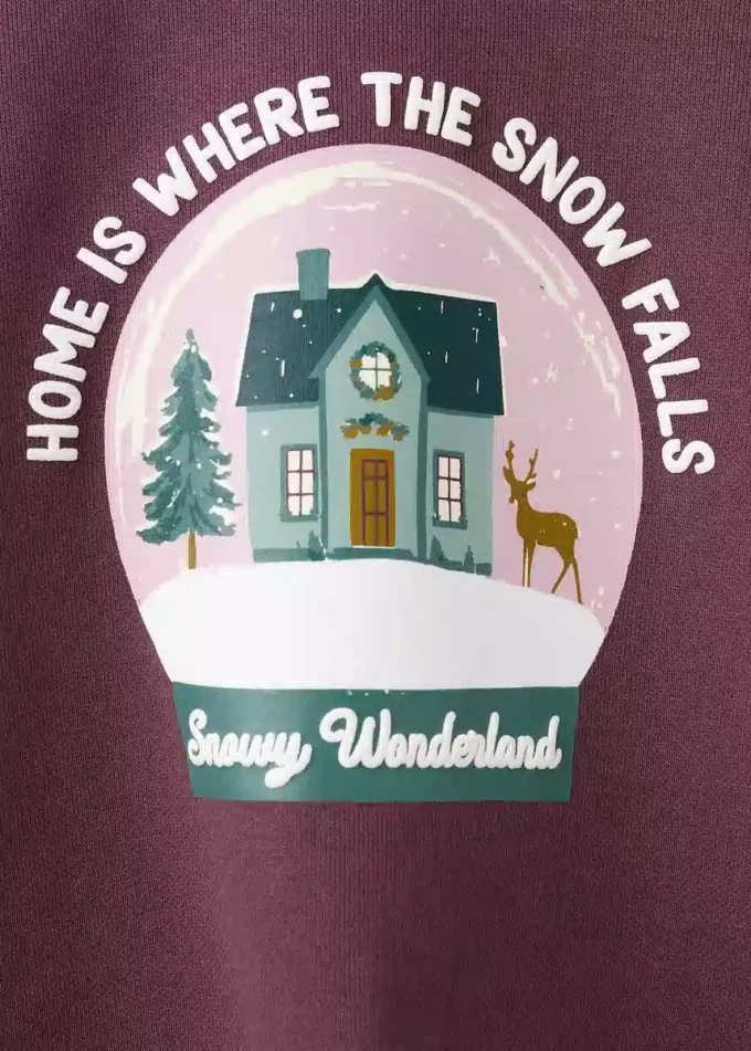 Felpa in cotone stampato Felpa in cotone stampato