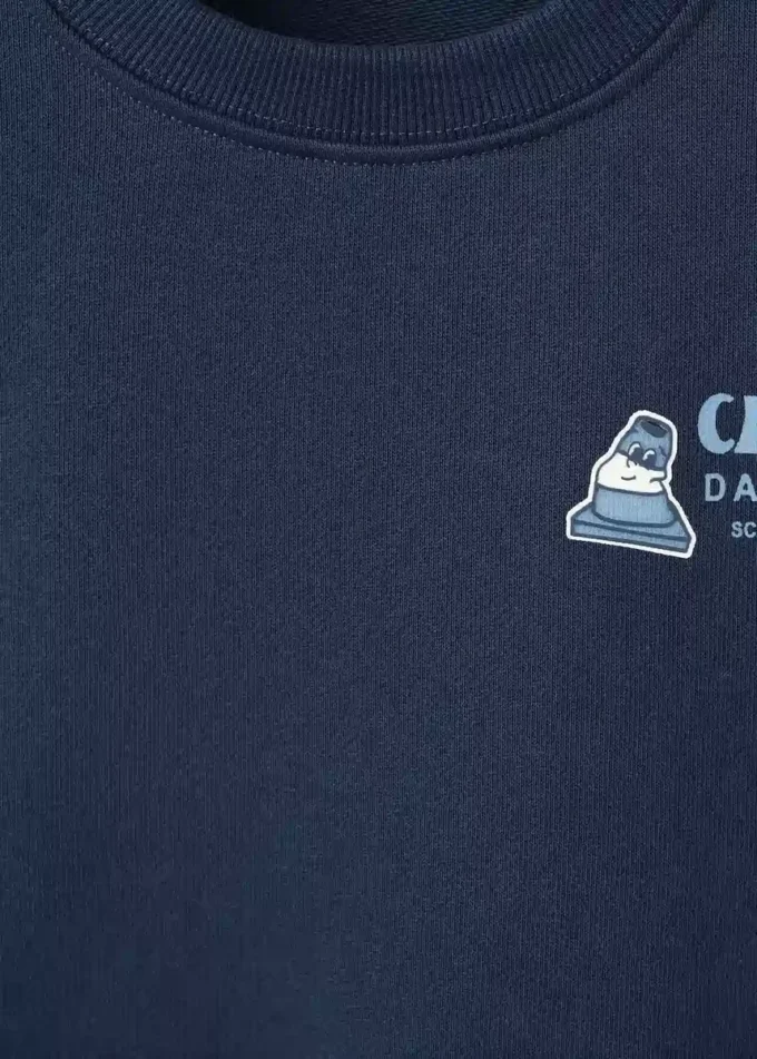 Felpa in cotone stampato Felpa in cotone stampato