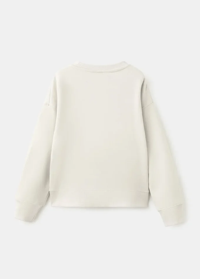 Felpa in cotone stampato Felpa in cotone stampato