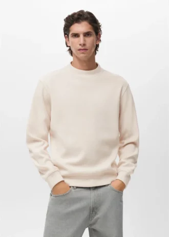 Felpa in maglia vestibilità regolare