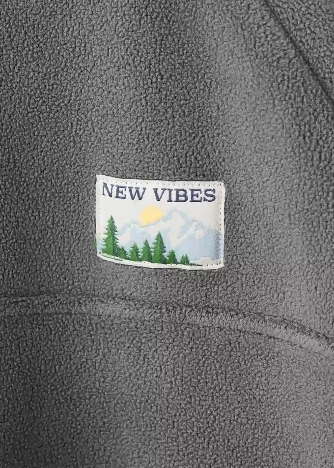 Felpa in pile polare con collo Perkins Felpa in pile polare con collo Perkins