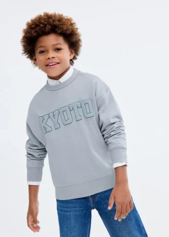 Felpa oversize in cotone Felpa oversize in cotone