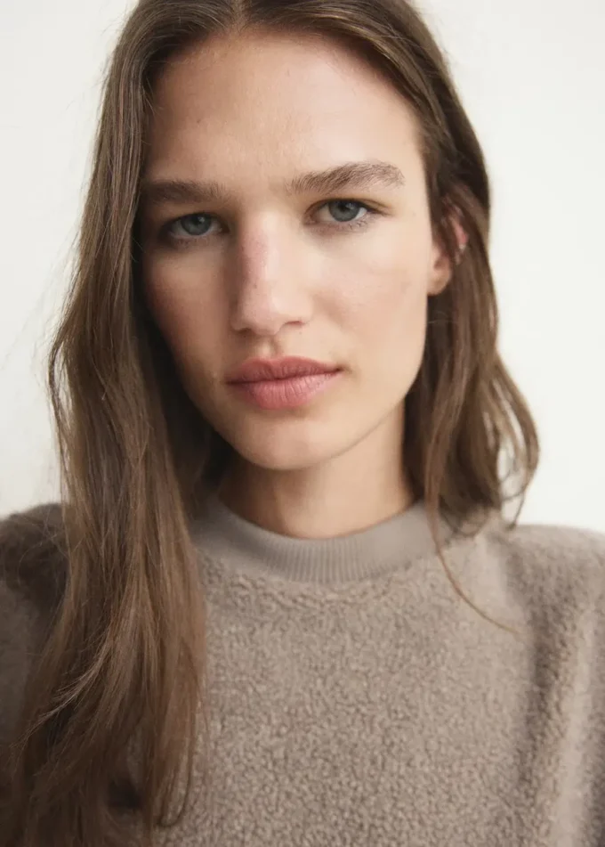 Felpa pigiama in shearling Felpa pigiama in shearling