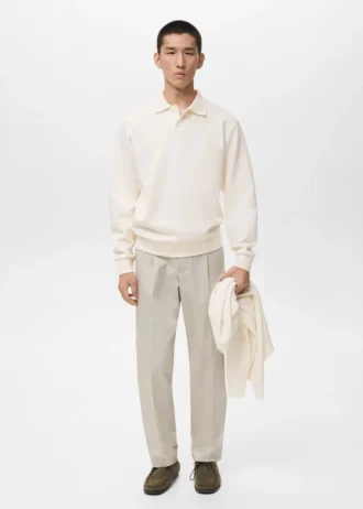 Felpa polo vestibilità regolare