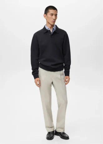 Felpa polo vestibilità regolare