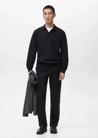 Felpa polo vestibilità regolare