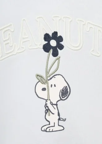 Felpa ricamata Snoopy