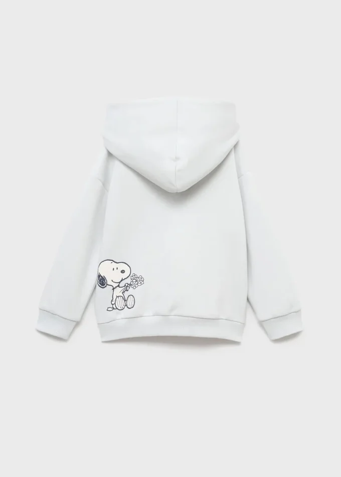 Felpa ricamata Snoopy Felpa ricamata Snoopy