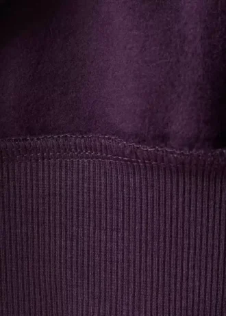 Felpa stampata ricamata