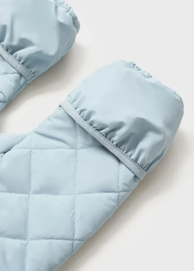 Felpa trapuntata con fodera in shearling Felpa trapuntata con fodera in shearling