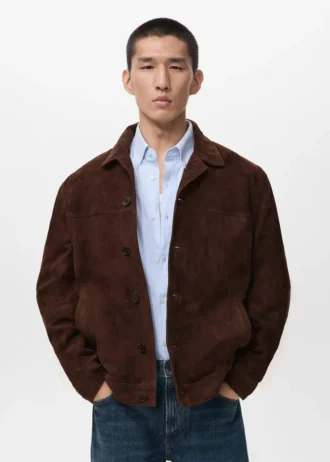 Giacca 100% pelle con tasche